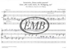 Invocatio Dona nobis pacem von Heinz Wunderlich 