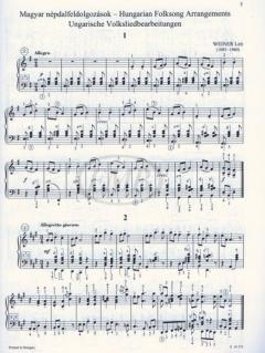 Hungarian Music for accordion 