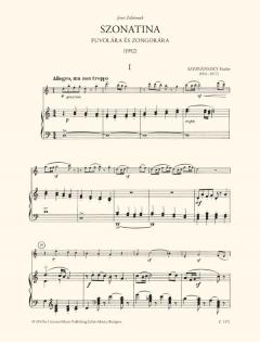 Sonatina von Endre Szervansky 
