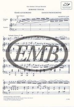 Dances From Korond von Laszlo Draskoczi 