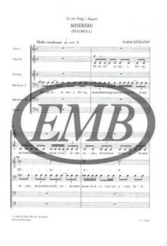 Miserere a 6 voci (Andras Szollosy) 