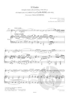 32 Etudes D'apres Ferling von Cyrille Rose 