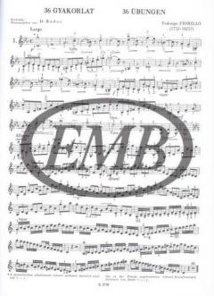 36 Exercises von Frederico Fiorillo 