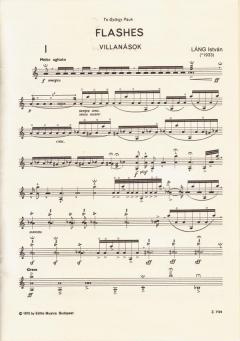 Flashes von Istvan Lang 