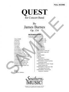Quest op.154 von James Barnes 