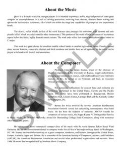 Quest op.154 von James Barnes 