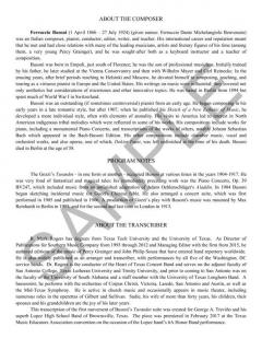 Turandot - Movement 2 von Ferruccio Busoni 