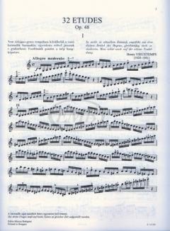 32 Etudes von Henri Vieuxtemps 