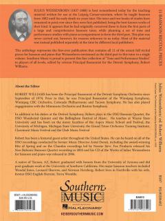 11 Bassoon Recital Pieces von Julius Weissenborn 