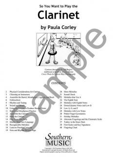 So You Want to Play the Clarinet von Paula Corley 