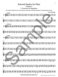 Selected Studies for Oboe Vol. 1 von Yuri Maizels im Alle Noten Shop kaufen
