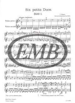 Duos 1 von Ignaz Pleyel 