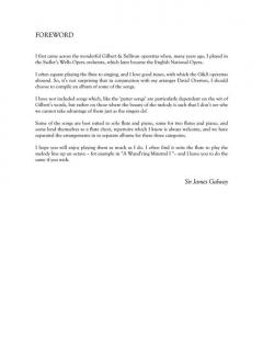 Arias for Flute and Piano von Gilbert & Sullivan 