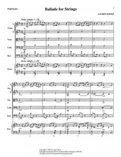 Ballade for Strings von Lauren Keiser 