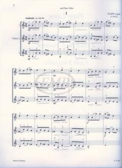 3 Trios For 3 Violins von Lajos Papp im Alle Noten Shop kaufen