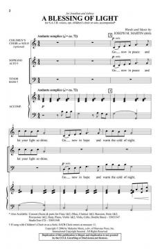 A Blessing of Light von Joseph M. Martin 