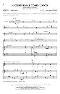 A Christmas Communion von Heather Sorenson 