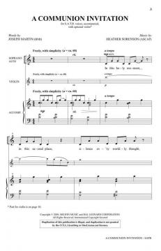 A Communion Invitation von Heather Sorenson 