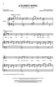 A Family Song von Joseph M. Martin 