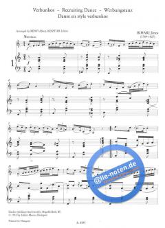 Hungarian Dances For Violin And Piano im Alle Noten Shop kaufen