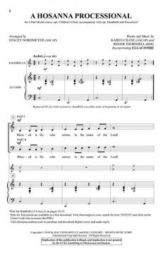 A Hosanna Processional von Karen Crane 