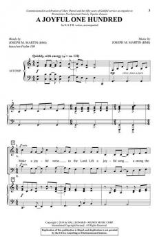 A Joyful One Hundred von Joseph M. Martin 