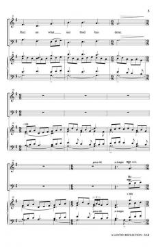 A Lenten Reflection von Lee Dengler 