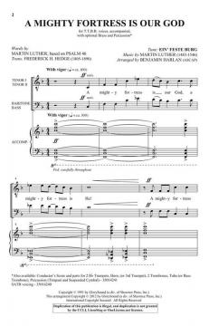 A Mighty Fortress Is Our God 