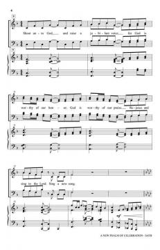 A New Psalm of Celebration von Joseph M. Martin 