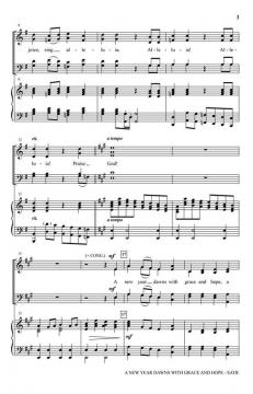 A New Year Dawns with Grace and Hope von Samuel Sebastian Wesley 