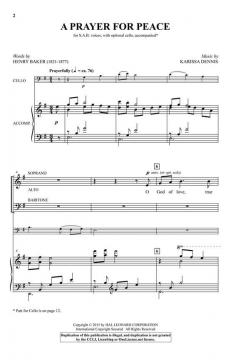 A Prayer for Peace von Karissa Dennis 