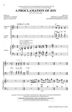 A Proclamation of Joy von David Angerman 