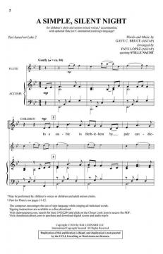 A Simple, Silent Night von Gaye C. Bruce 