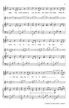 A Simple, Silent Night von Gaye C. Bruce 