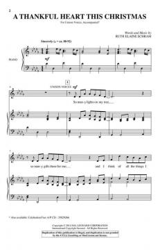A Thankful Heart This Christmas von Ruth Elaine Schram (Download) 