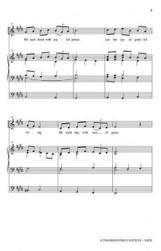 A Thanksgiving Canticle von Joseph M. Martin 