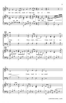 A Winter's Song von Joseph M. Martin 