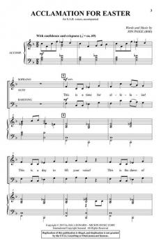 Acclamation for Easter von Jon Paige 