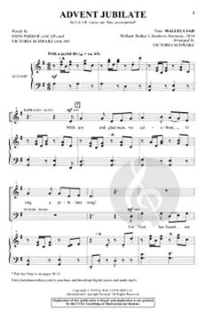 Advent Jubilate von Victoria Schwarz 