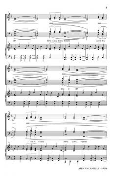 African Canticle von Joseph M. Martin 