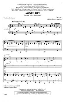 Agnus Dei von Jill Gallina 