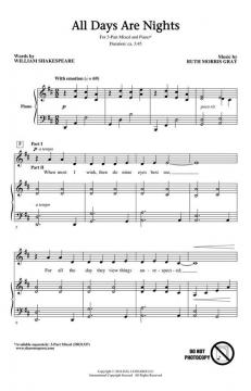 All Days Are Nights von Ruth Morris Gray 