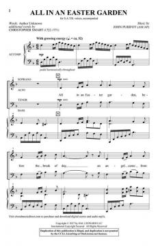 All in an Easter Garden von John Purifoy 