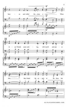 All in an Easter Garden von John Purifoy 