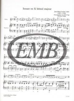 6 Sonaten Band 2 von Jean-Marie LeClair 