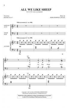 All We Like Sheep von John Purifoy 