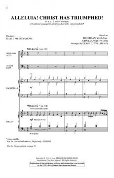 Alleluia! Christ Has Triumphed! von John Evans 