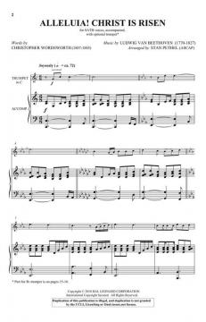 Alleluia! Christ Is Risen von Ludwig van Beethoven 