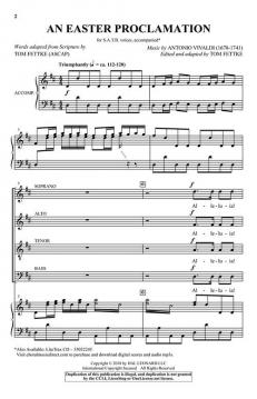 An Easter Proclamation von Tom Fettke (Download) 