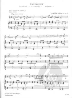 Burlesque No. 2 von Béla Bartók 